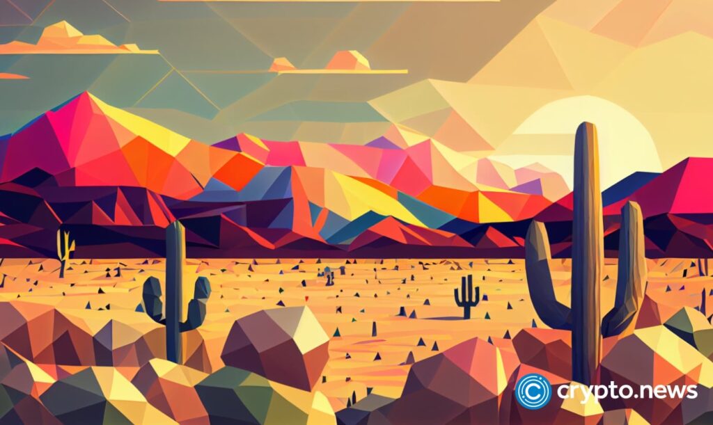 crypto-news-Texas-desert-background-bright-tones-low-poly-style.jpg