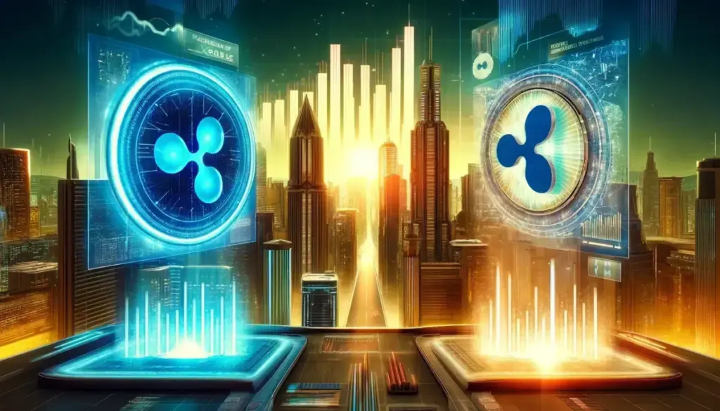 A-digital-illustration-representing-the-news-headline_-Ripple-to-Become-Chainlink-Competitor-with-Re.webp