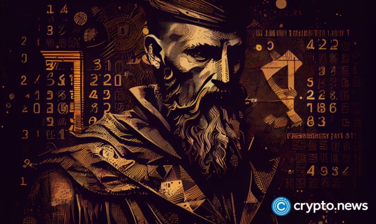 crypto-news-Nostradamus-front-view-portrait-numbers-and-graphics-background-dark-tones-sixties-retro.jpeg