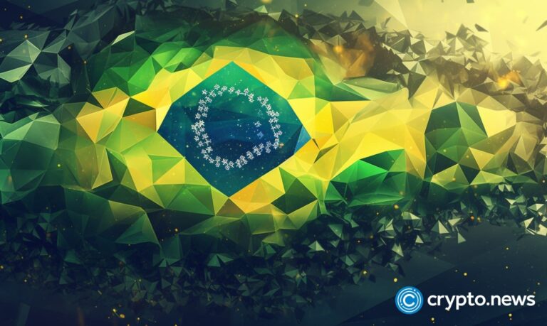 crypto-news-Fintech-layered-blockchain-Independence-Brazil-flag-background-low-poly-style-v5.1-.jpg