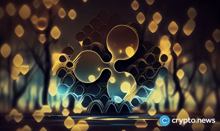 crypto-news-ripple-sign-blurry-background-low-poly-sty.webp